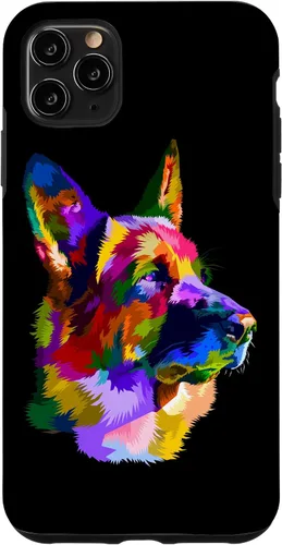 Vista 13 de Funda para iPhone 17 con diseño de pastor alemán para propietarios de perros