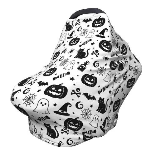 Vista 12 de Lindas fundas de asiento de coche con diseño de mariposa para bebé, multiusos para asiento de automóvil, cubierta de transporte transpirable