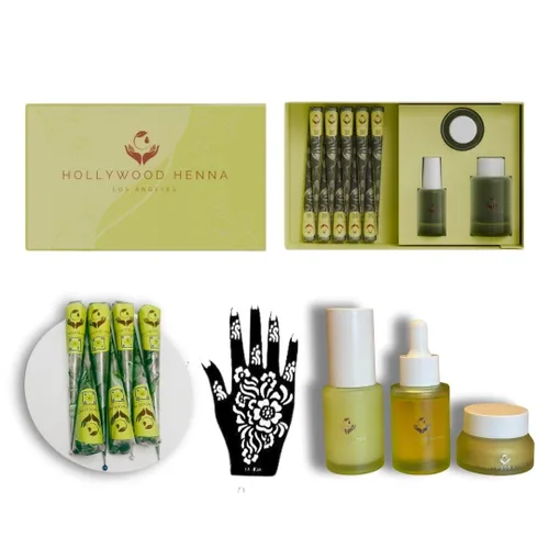 Vista 9 de Paquete de 5 tintes para el cabello, 100% naturales, listos para usar, color marrón rojizo