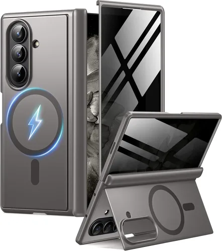 Vista 8 de BERFY Funda para Samsung Galaxy Z Fold 7, compatible con MagSafe