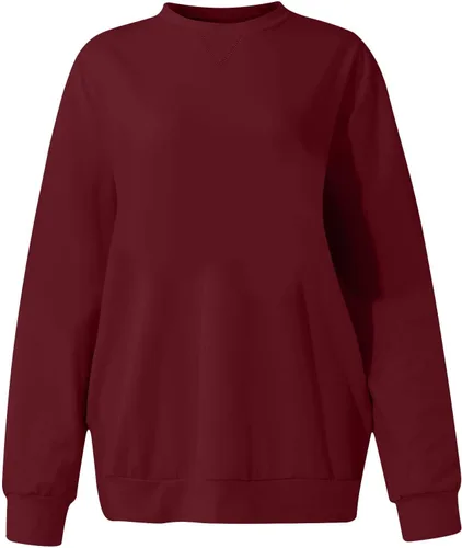 Vista 3 de EOPUING Sudadera para mujer 2023 otoño casual sudadera corta para mujer, sudaderas cálidas ajustadas para mujer