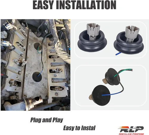 Vista 5 de RLP Kit de sensor de golpes con arnés de cableado compatible con Chevy Camaro Corvette Express Silverado 1500 2500 3500 Suburban Tahoe GMC Sierra
