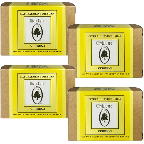 Vista 6 de Olivia Care Jabón de baño y barra corporal de té verde prémium Orgánico, vegano y natural Aceite de oliva Repara, hidrata, hidrata y limpia