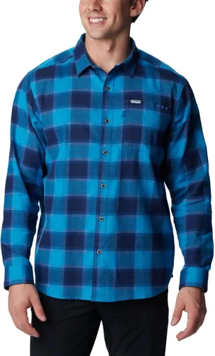 Vista 9 de Columbia Slack Tide Flannel Ls para hombre Cuadros Multi Guacamayo Azul