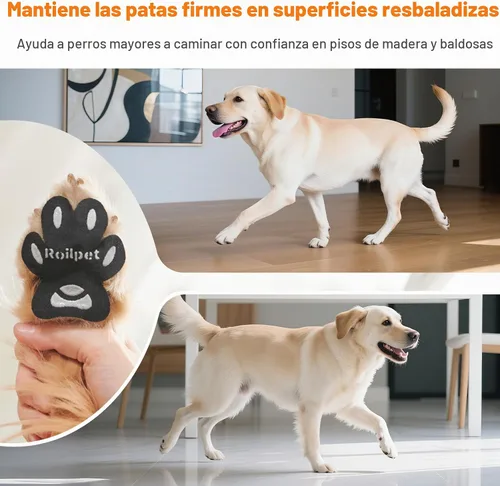 Vista 5 de Almohadillas para patas de perro para perros mayores para evitar