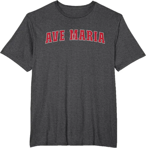 Vista 19 de Ave Maria FL Florida - Camiseta, Negro