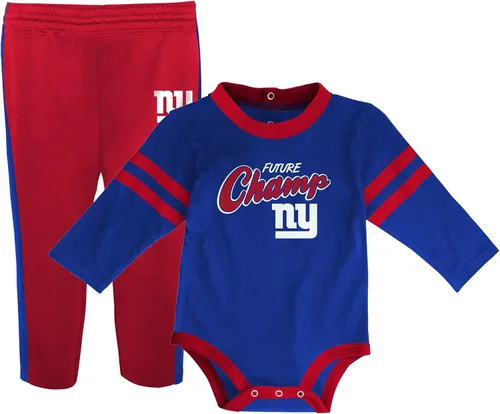 Vista 16 de Outerstuff NFL Little Kicker - Conjunto de 2 piezas para recién nacidos, mameluco y pantalón
