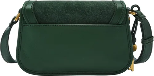Vista 2 de Fossil Heritage - Bolso bandolera de piel con solapa para mujer