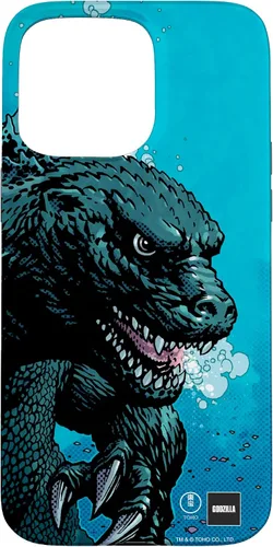 Vista 30 de Funda para iPhone 14 Godzilla Comic Art "Reef