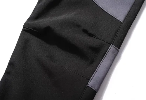 Vista 5 de Lelaki Pantalones de esquí de nieve impermeables para niños, pantalones de senderismo para exteriores, pantalones cálidos con forro polar
