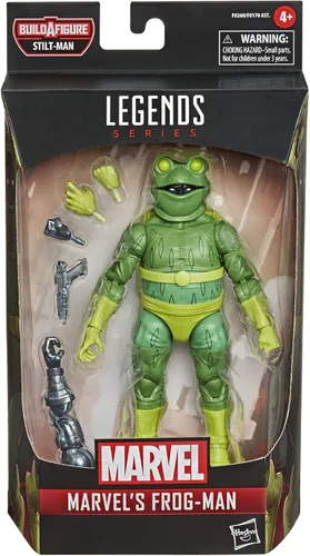 Vista 2 de Spider-Man Hasbro Marvel Legends Series Marvel's Frog-Man - Figura