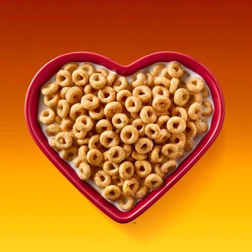 Vista 7 de Copas de cereales para desayuno Honey Nut Cheerios, cereal sin gluten, porciones individuales, 4 paquetes de 7.2 onzas