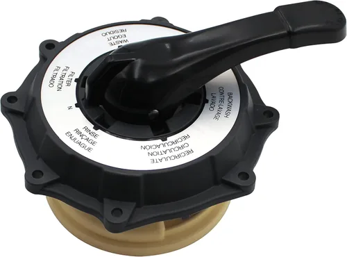 Vista 5 de Cubierta de llave y mango compatible con bomba de filtro de arena transparente INTEX 26645EG SX2100 Krystal