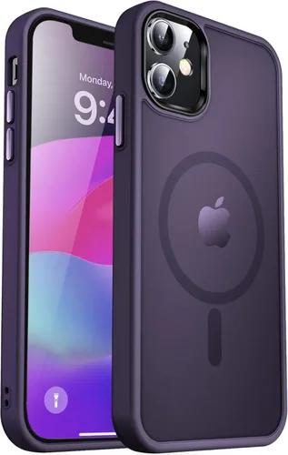 Vista 30 de MOCCA - Funda magnética resistente para iPhone XR de 6.1 pulgadas, compatible con MagSafe, funda con protección contra caídas de grado militar
