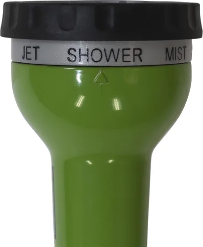 Vista 7 de AMES - Pulverizador de boquilla de manguera de agua, 7 patrones de pulverización, alta presión, resistente, ducha, plano, centro, cono, remojo