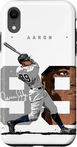 Vista 25 de Aaron Judge Number Portrait Baj New York MLBPA Case for iPhone 17