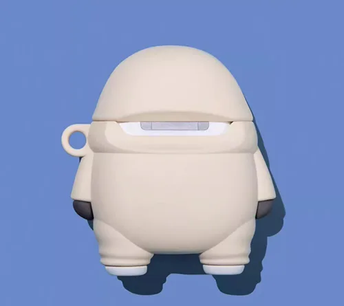 Vista 4 de Funda para AirPods Pro, diseño de dibujos animados en 3D, de lujo, a la moda, linda y divertida estética para niñas, hombres, adolescentes, niños