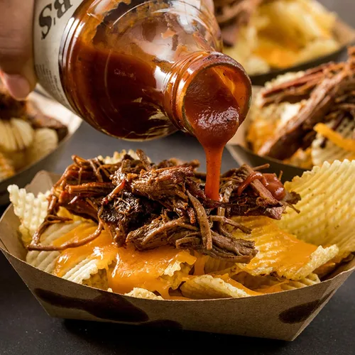 Vista 8 de Salsa de barbacoa Stubb’s, Original, Sin OMG, Sin gluten, Certificada Kosher, Sin jarabe de maíz de alta fructosa, Sabor original picante, Salsa