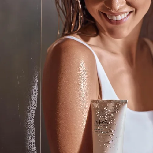 Vista 7 de AHAVA Exfoliante corporal mineral, 6.8 onzas líquidas