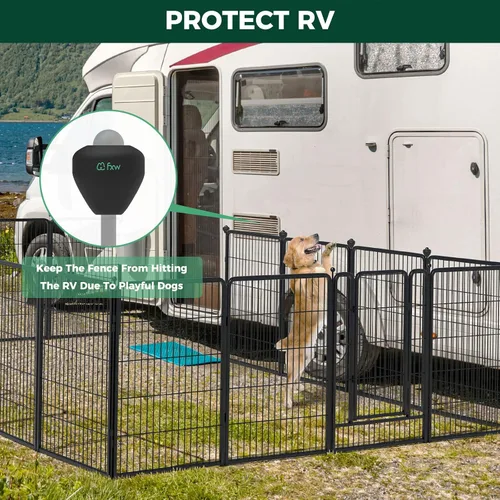 Vista 6 de FXW Bolsa de viaje de comida para perros, 85 tazas y bola protectora de caravana, paquete de 12