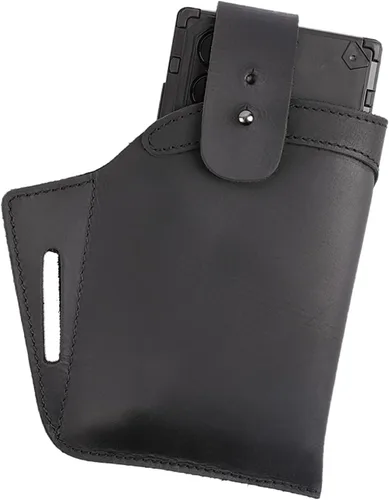 Vista 7 de Topstache Funda de cuero para cinturón, funda de teléfono celular con tapa para iPhone 14, 14 Pro, 13 Pro, 13, 12 Pro, 12, 11, XR, Galaxy S22, S21