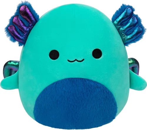 Vista 14 de Squishmallows Original 8 pulgadas Kobester El Pez Betta Azul – Peluche Oficial Jazwares (Pequeño)