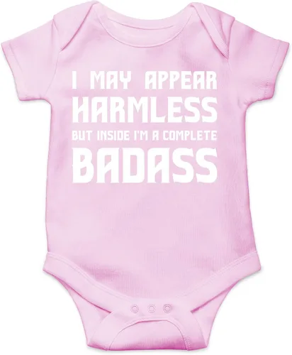 Vista 5 de CBTwear I May Appear Harmless - Ropa de bebé - Divertidos trajes para recién nacidos para niños y niñas