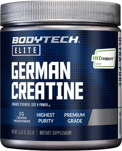 Vista 7 de BodyTech Elite - Monohidrato de creatina alemana en polvo, limón azul