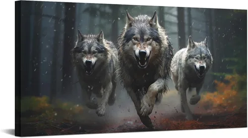 Vista 35 de YONICA Lienzo de pared de animales de la naturaleza, pintura de pared de águila, impresión artística de águila calva voladora impresa en lienzo