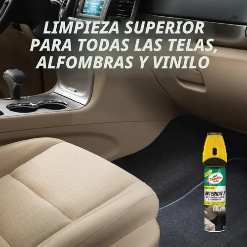 Vista 4 de Turtle Wax T440R2W OXY Interior 1 limpiador multiusos y removedor de manchas, 18 onzas (paquete de 2) con toalla de microfibra