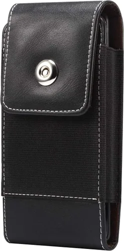 Vista 2 de Funda para cinturón de teléfono celular con clip para hombre, tarjetero para iPhone 15 Plus iPhone 14 Plus iPhone 15 14 13 12 Pro Max Google Pixel 8