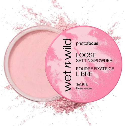 Vista 8 de wet n wild Photo Focus - Polvo de ajuste suelto para hornear, maquillaje iluminador, adecuado para todos los tonos de piel, plátano