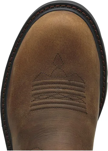 Vista 4 de Ariat Groundbreaker Steel Toe Work Boot Mens Wide Calf, Western Work Boots