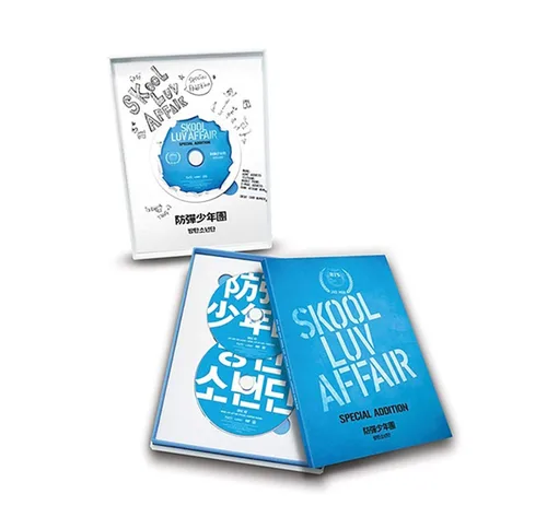 Vista 2 de BTS SPECIAL ADDITION SKOOL LUV AFFAIR CD2DVDPhotoBookPhotoCard K-POP Sealed