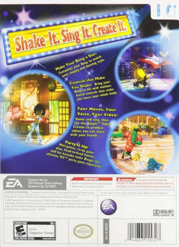 Vista 2 de Boogie With Microphone - Nintendo Wii (Bundle)