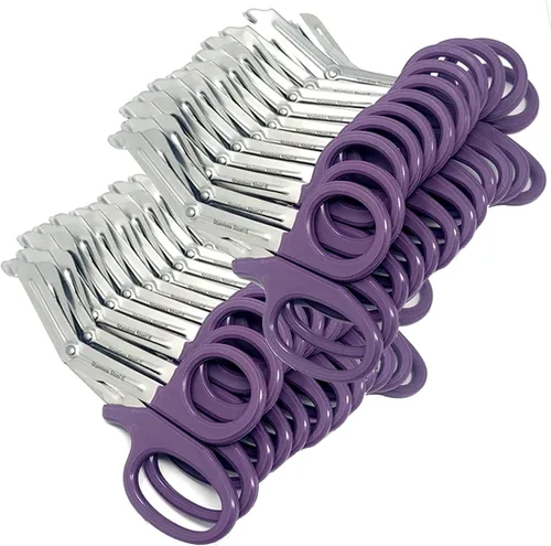 Vista 10 de Juego de 24 tijeras paramédicas EMT de 7.25 pulgadas, hechas de acero inoxidable de alta calidad, regalo ideal para EMT, enfermeras, médicos