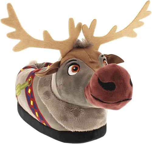 Vista 235 de Happy Feet - Pantuflas con licencia oficial de Disney y Pixar, pantuflas figurales para hombres, mujeres, niños, como se ve en Shark Tank