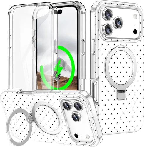 Vista 80 de Funda para iPhone 16 con protector de pantalla-Lotus A25
