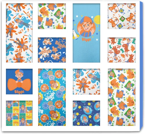 Vista 2 de Blippi Boys Exclusive 12-Days Advent Box of Surprise Underwear Pack Makes Potty Training Fun with Stickers, 2/3t, 4t and 5t