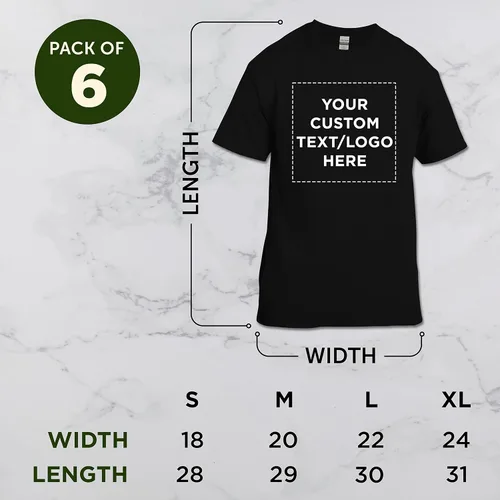 Vista 5 de Gildan - Camiseta de algodón pesado para hombre