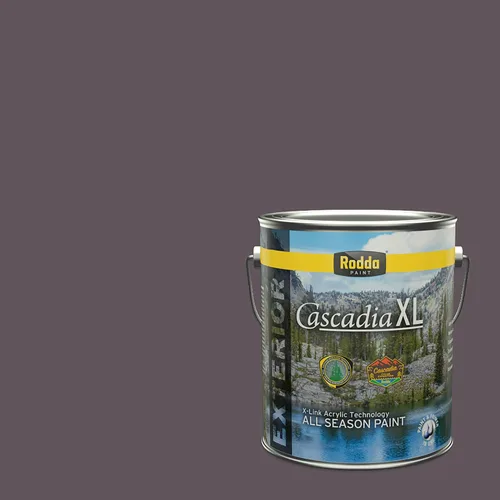 Vista 165 de Rodda Paint CASCADIA XL - Pintura satinada e imprimación para exteriores en uno, cuarto de galón, Aimee