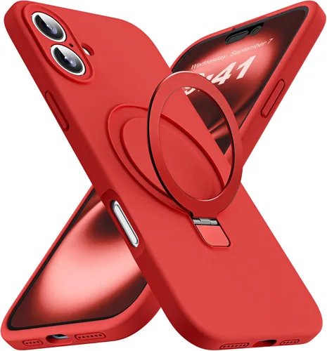 Vista 41 de Funda diseñada para iPhone 11 con soporte magnético invisible Compatible con Mag-Safe, a prueba de caídas de grado militar, a prueba de golpes