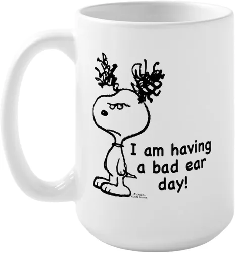Vista 53 de CafePress SNOOPY Joe Cool - Taza de café de cerámica (15.0 fl oz)