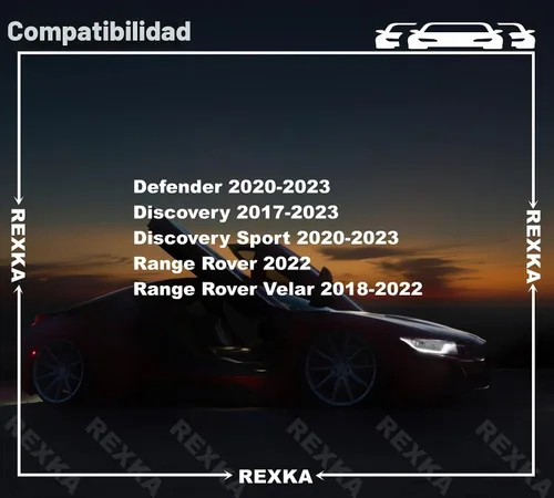 Vista 3 de Rexka 15 piezas de clip de moldeo de arco de rueda LR082683 para Land Rover - Multiusos - parachoques Fender Ledge Liftgate Latch Handle Wheel Arch