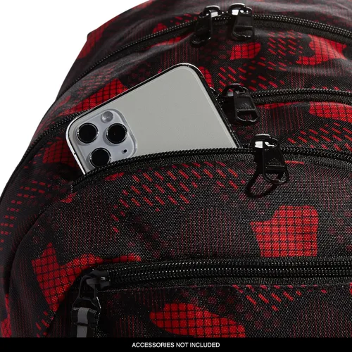 Vista 4 de adidas Mochila Foundation 6, Nomad Digi Camo Vivid Red-blackBlackSilver Metallic, talla única , Mochila Foundation 6