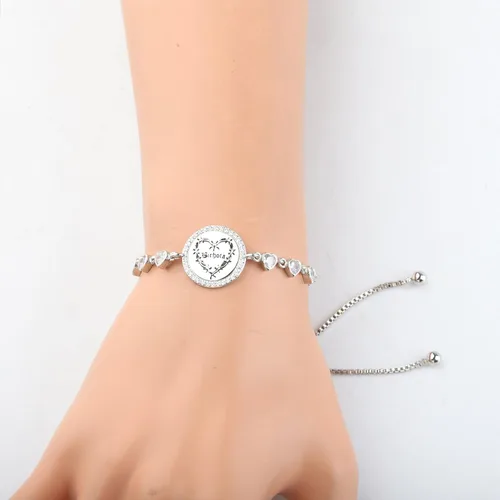 Vista 3 de KEYCHIN Pulsera de música latina, álbum de música, joyería de canción de música latina, regalos para mujeres y niñas