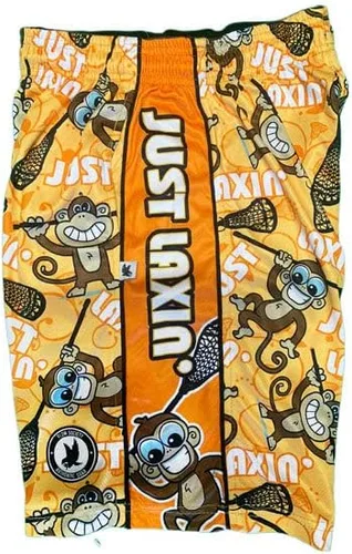 Vista 2 de Flow Society Just Laxin - Pantalones cortos deportivos para niños Amarillo
