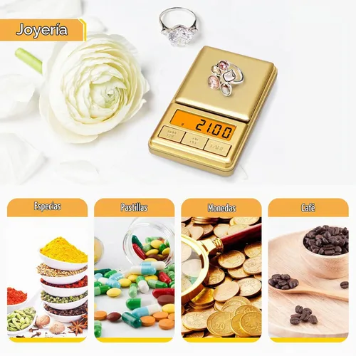 Vista 6 de UNIWEIGH Mini báscula de bolsillo de 3.53 oz/0.00 oz, báscula digital de gramos con tapa, pequeña escala de onzas de viaje para alimentos, hierbas