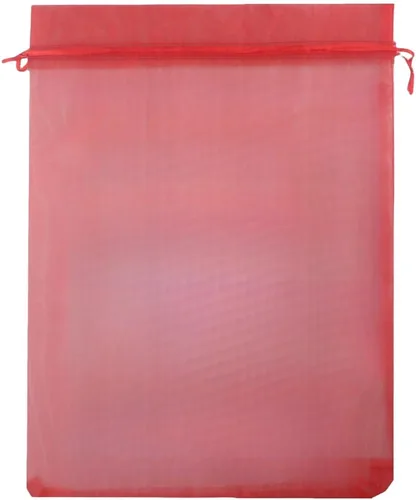 Vista 23 de 8 x 12 pulgadas 100 piezas bolsas con cordón de tela de organza bolsa de regalo de joyería bolsa de caramelo favores de boda B231 (verde manzana)