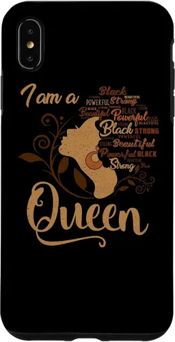 Vista 11 de Funda para iPhone 16 BLM Melanin Women I'm a Queen African American Black Pride